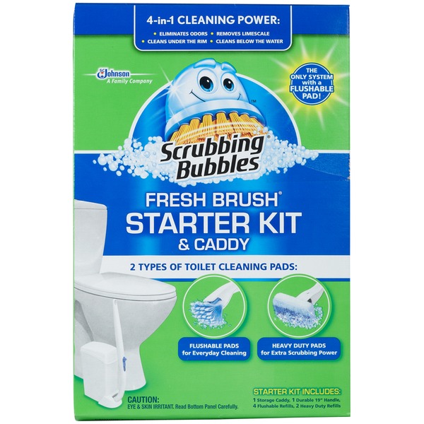 Scrubbing Bubbles Fresh Brush Toilet Cleaning System Starter Kit, 1 ct - QFC